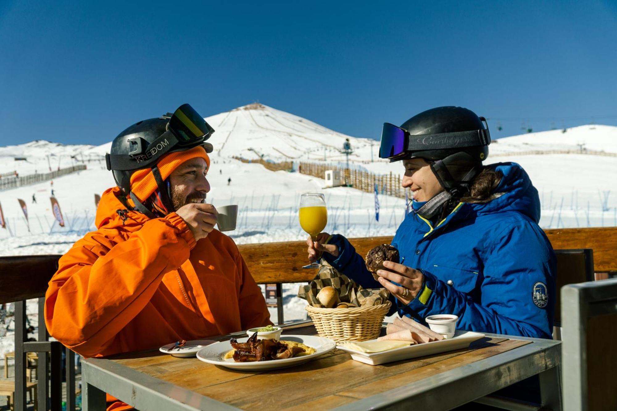 Departamentos Alojamiento Oficial Gran Parador Ski In - Out, Centro De Ski El Colorado, Farellones - Unico Con Descuentos En Servicios Del Centro De Ski Ngoại thất bức ảnh